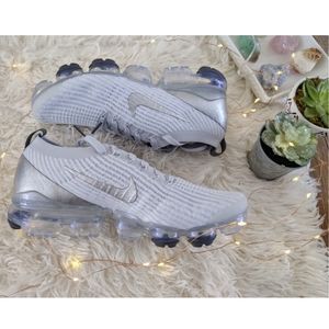 Nike Air VaporMax Flyknit 3 Running Shoes White